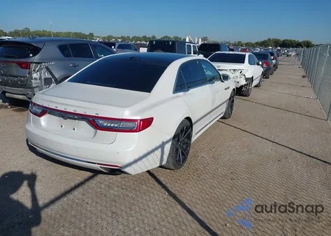 2017 Lincoln Continental Reserve из США, поврежденный, VIN 1LN6L9NC1H5609441